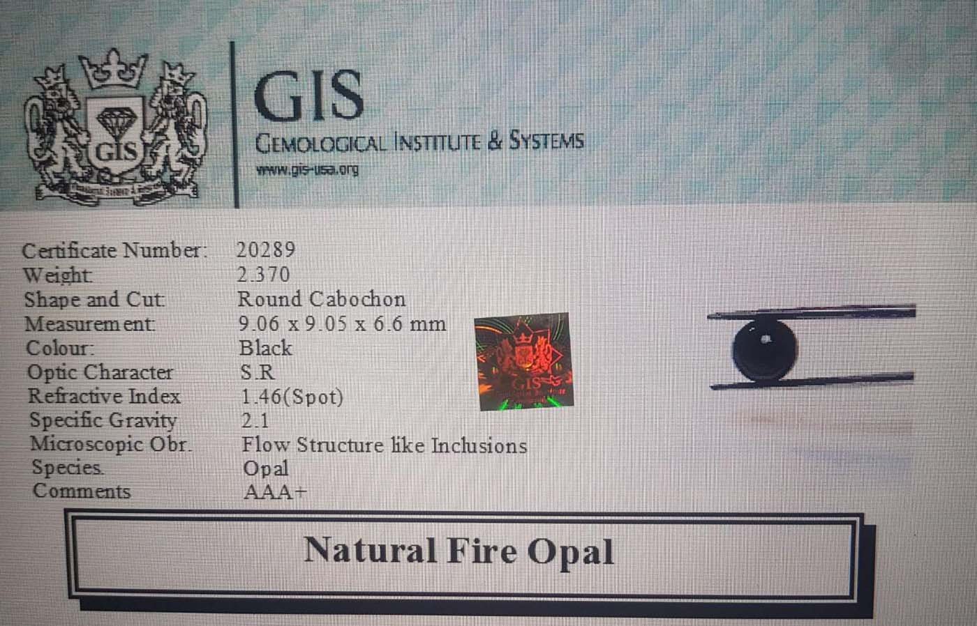 OPL4419 4 Fire Opal 2.37 Ct.