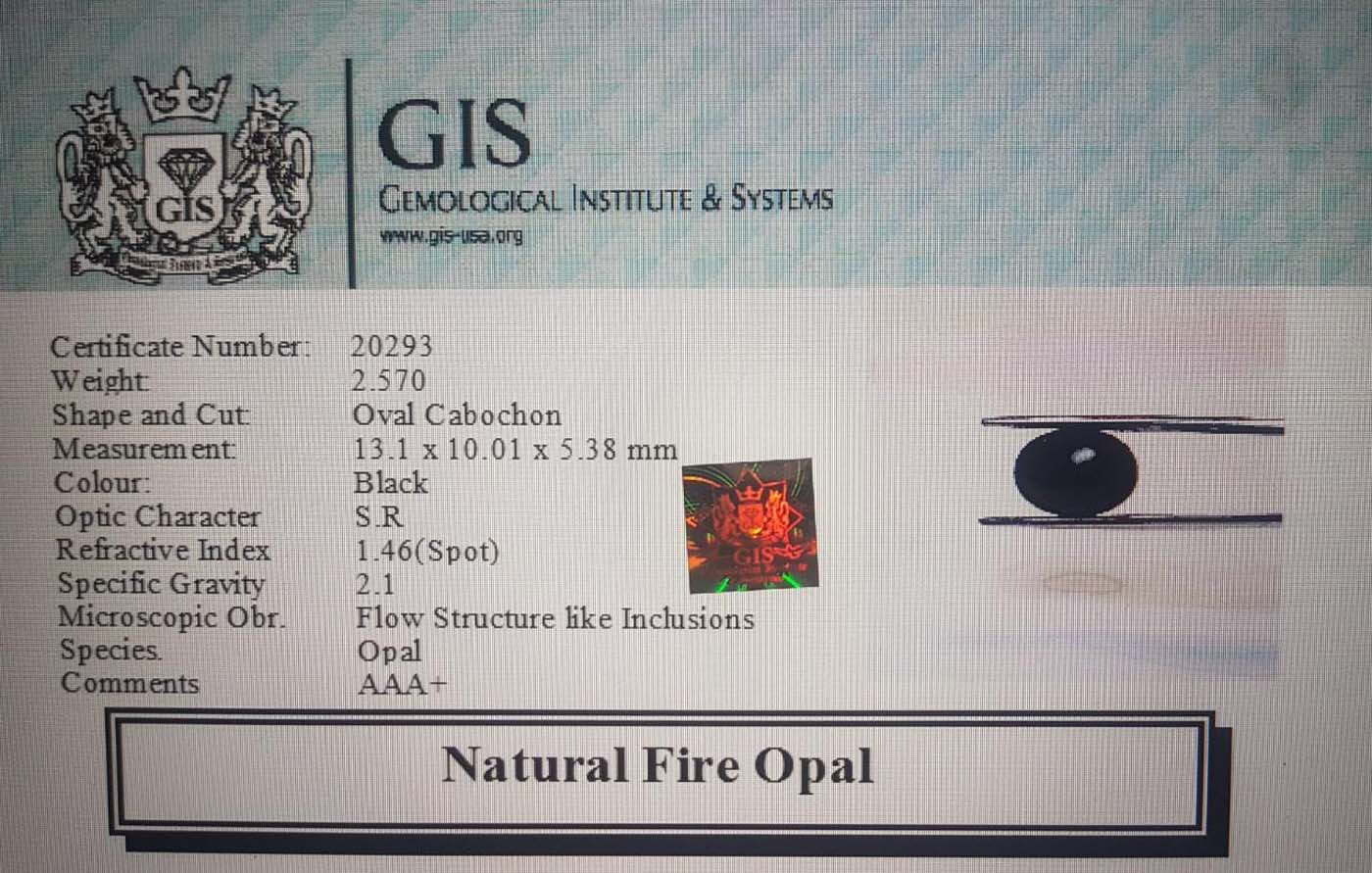 OPL4423 4 Fire Opal 2.57 Ct.