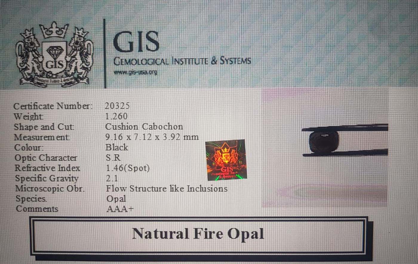 Fire Opal 1.26 Ct.