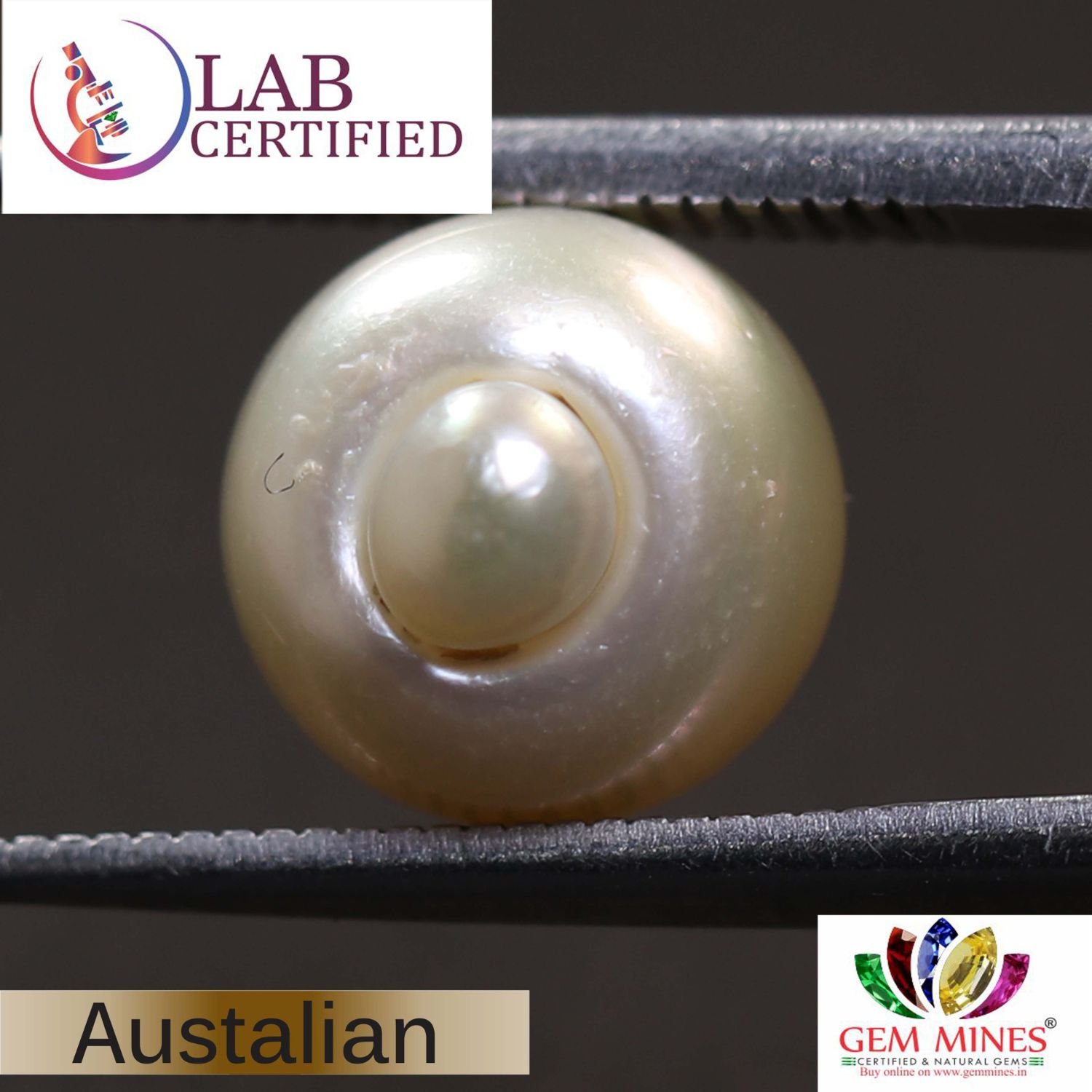 PRL1907 2 PEARL 6.59 Ct.