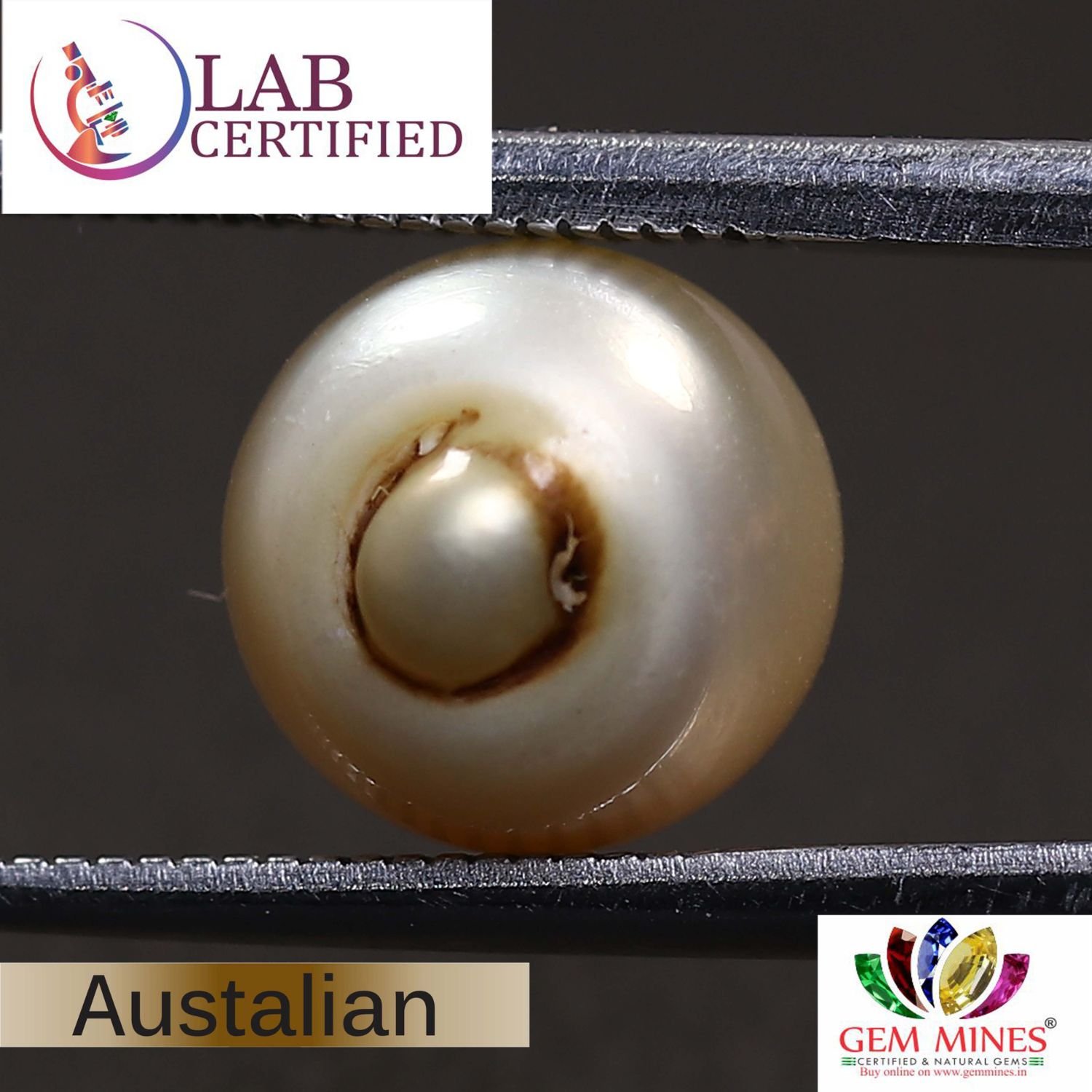PRL1956 2 PEARL 6.16 Ct.