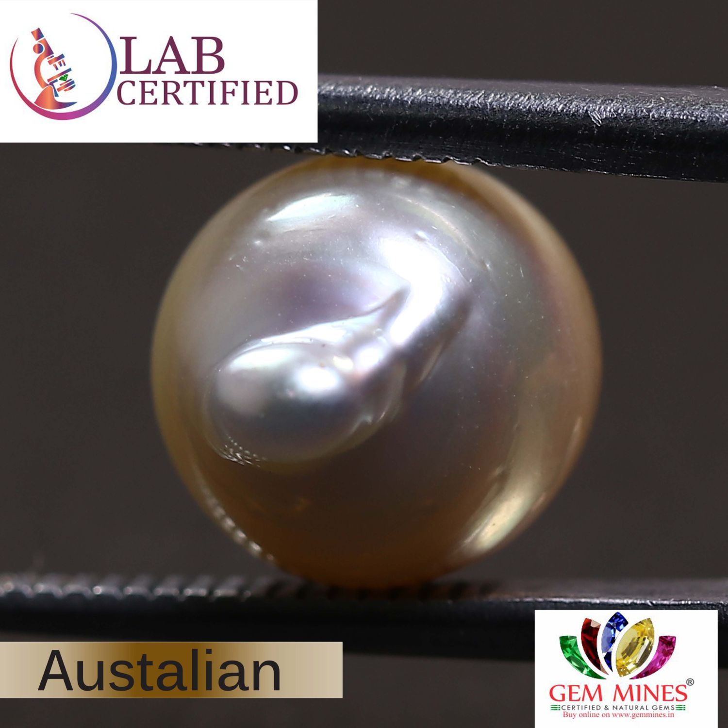 PRL1984 2 PEARL 5.94 Ct.