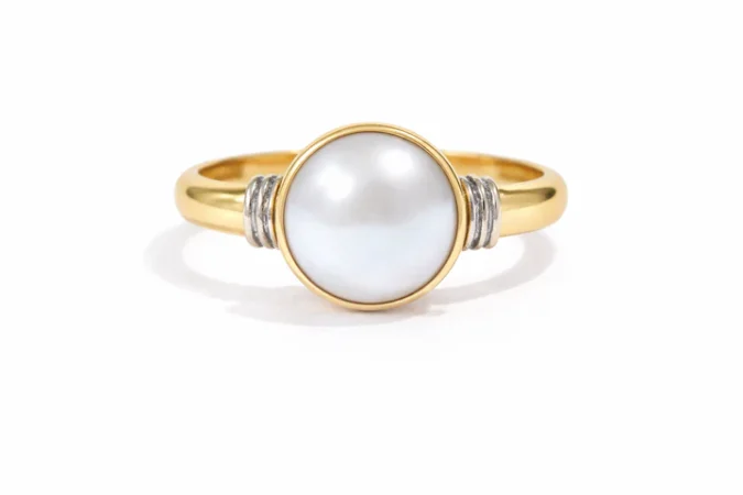 Pearl Ring Rs. 1890/- (Moti 7+ Ratti)