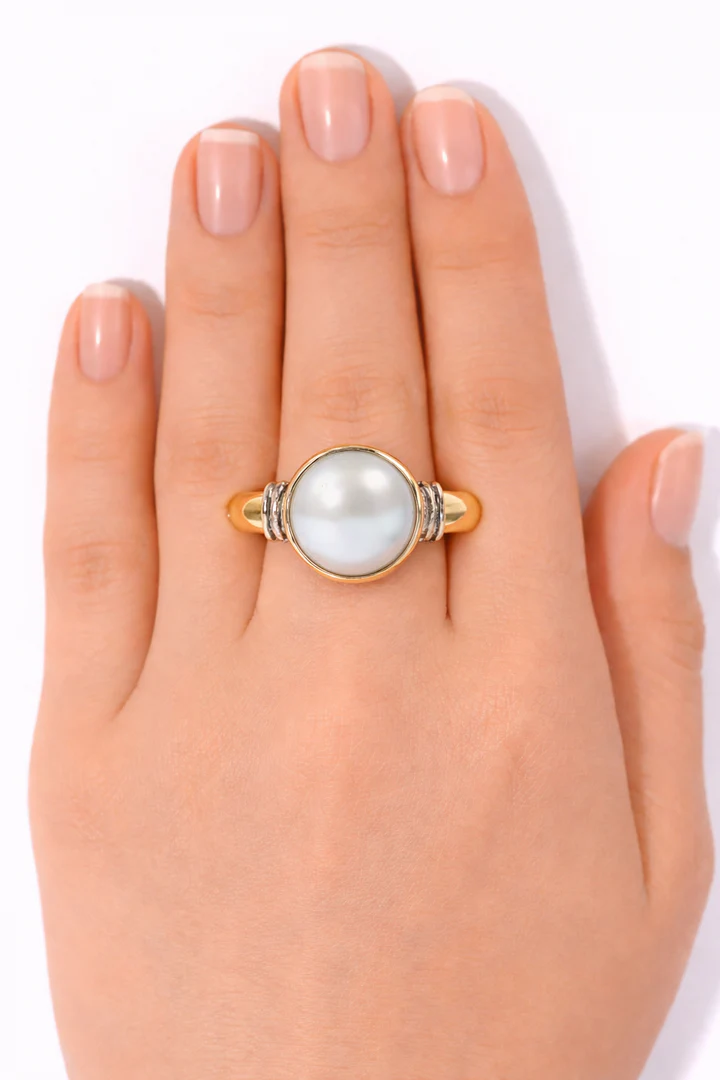 Pearl Ring Rs. 1890/- (Moti 7+ Ratti)