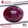 Ruby 3.85 Ct.