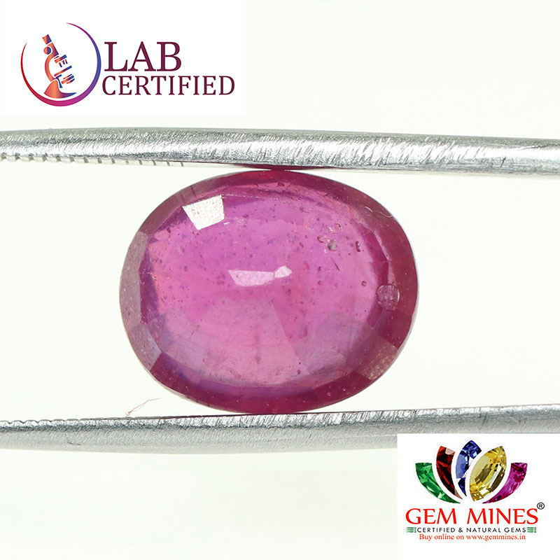 RUB5181 2 Ruby 8.93 Ct.