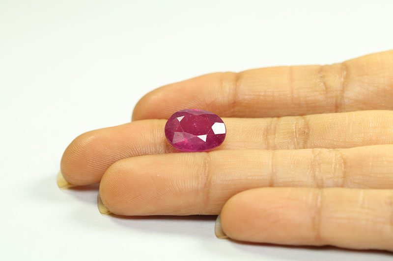 RUB5181 3 Ruby 8.93 Ct.
