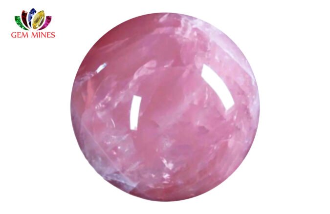 Rose Quartz Ball e1678969071159 1 Rose Quartz Ball 118-138 Gms.