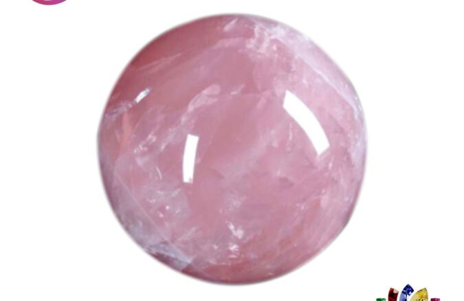 Rose Quartz Ball 118-138 Gms.