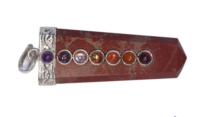 7 Chakra Pencil Bonded Tower for Reiki Healing