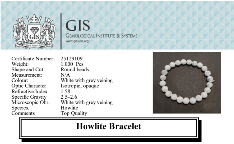 Screenshot 2025 07 23 072718 Howlite Bracelet
