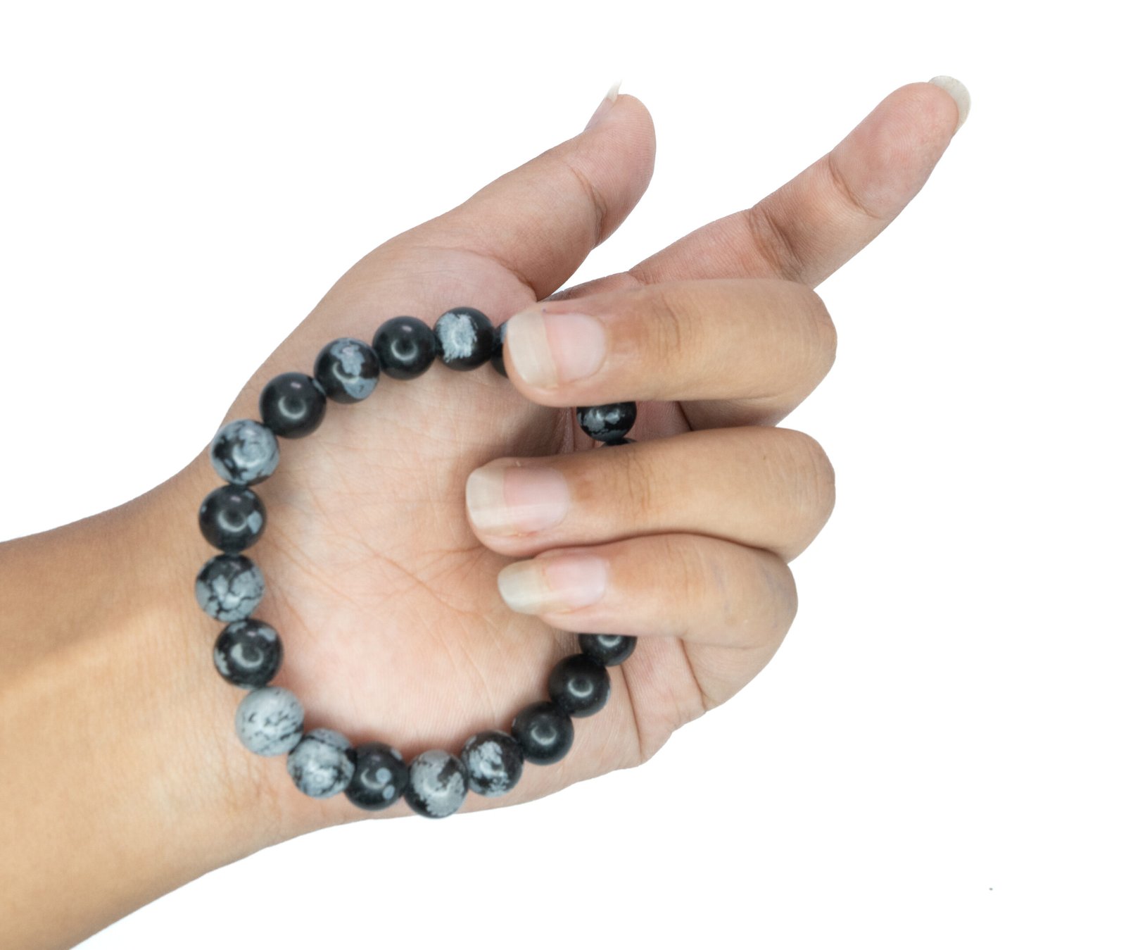 Snowflake Obsidian copy scaled Snowflake Obsidian Bracelet