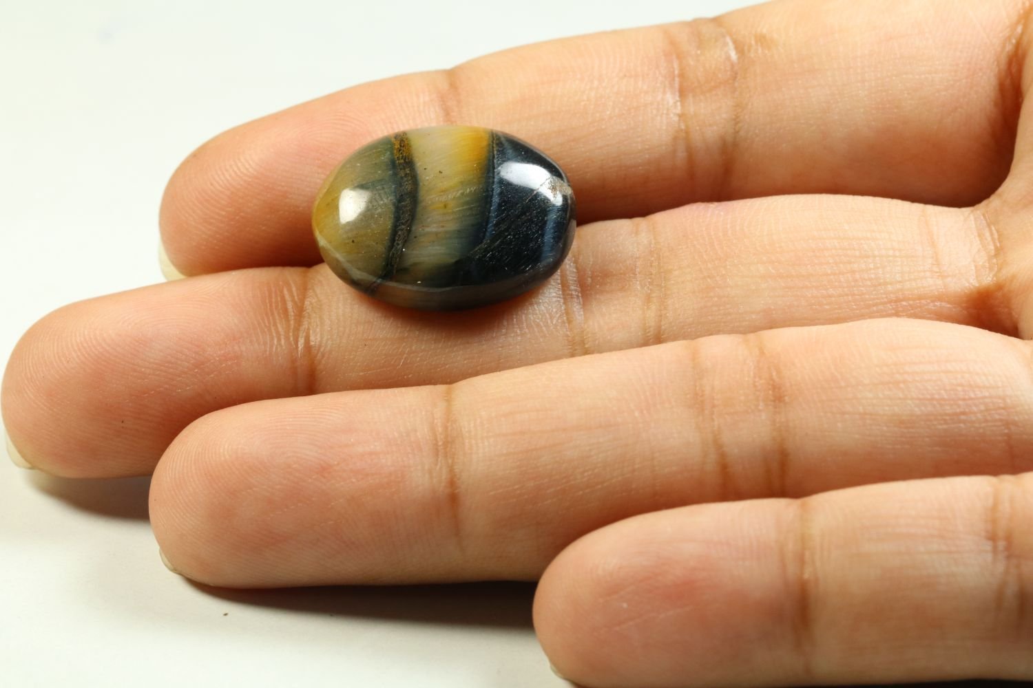 TE155 3 Tiger's Eye 16.88 Ct.