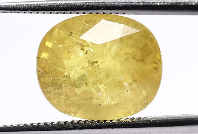 Yellow Sapphire 8.28 Ct.