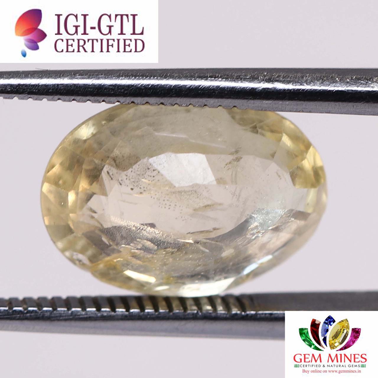 Yellow Sapphire 6.13 Ct. 3 YSP7826 2 1 Yellow Sapphire 6.13 Ct.