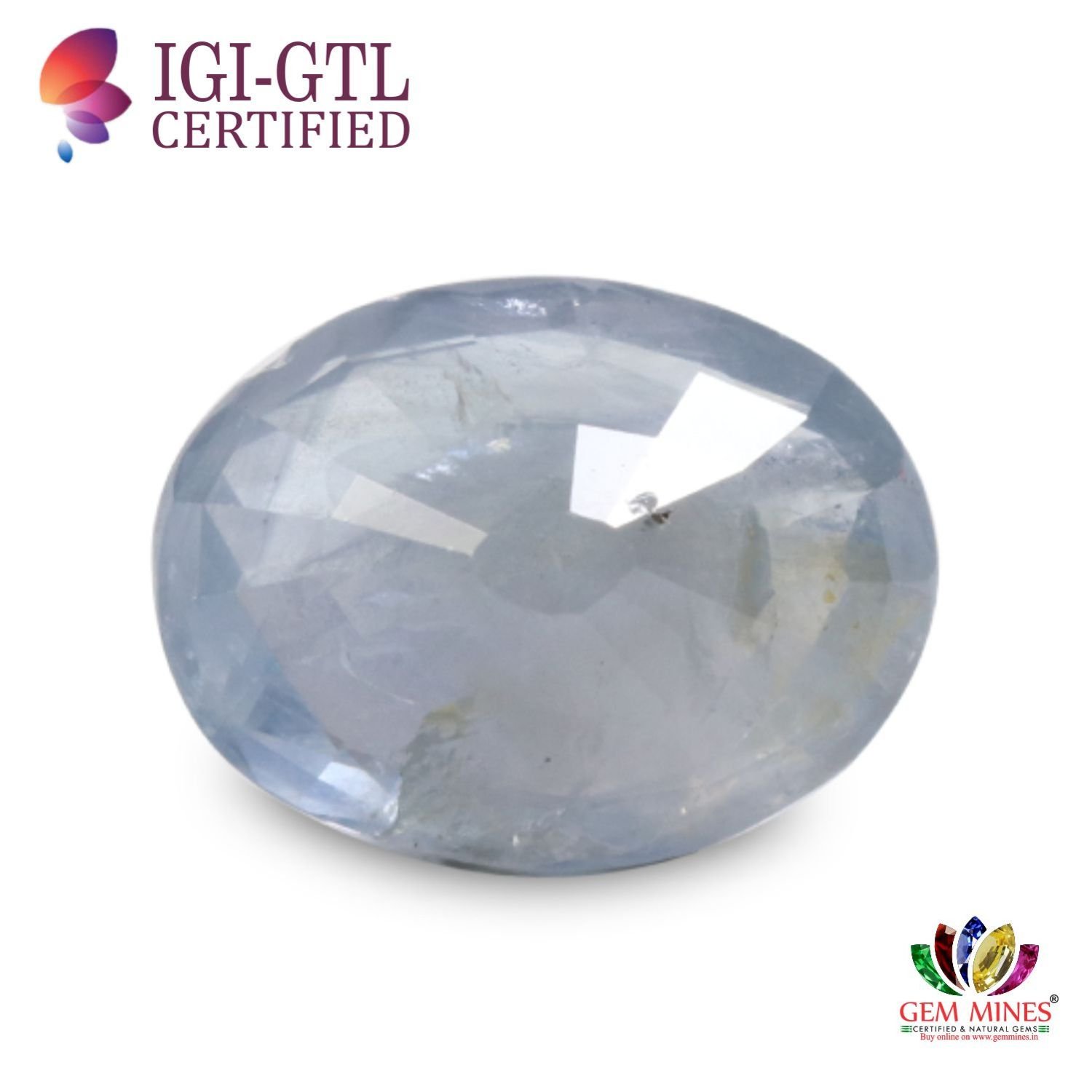 BSP5372 2 Blue Sapphire 5.09 Ct.