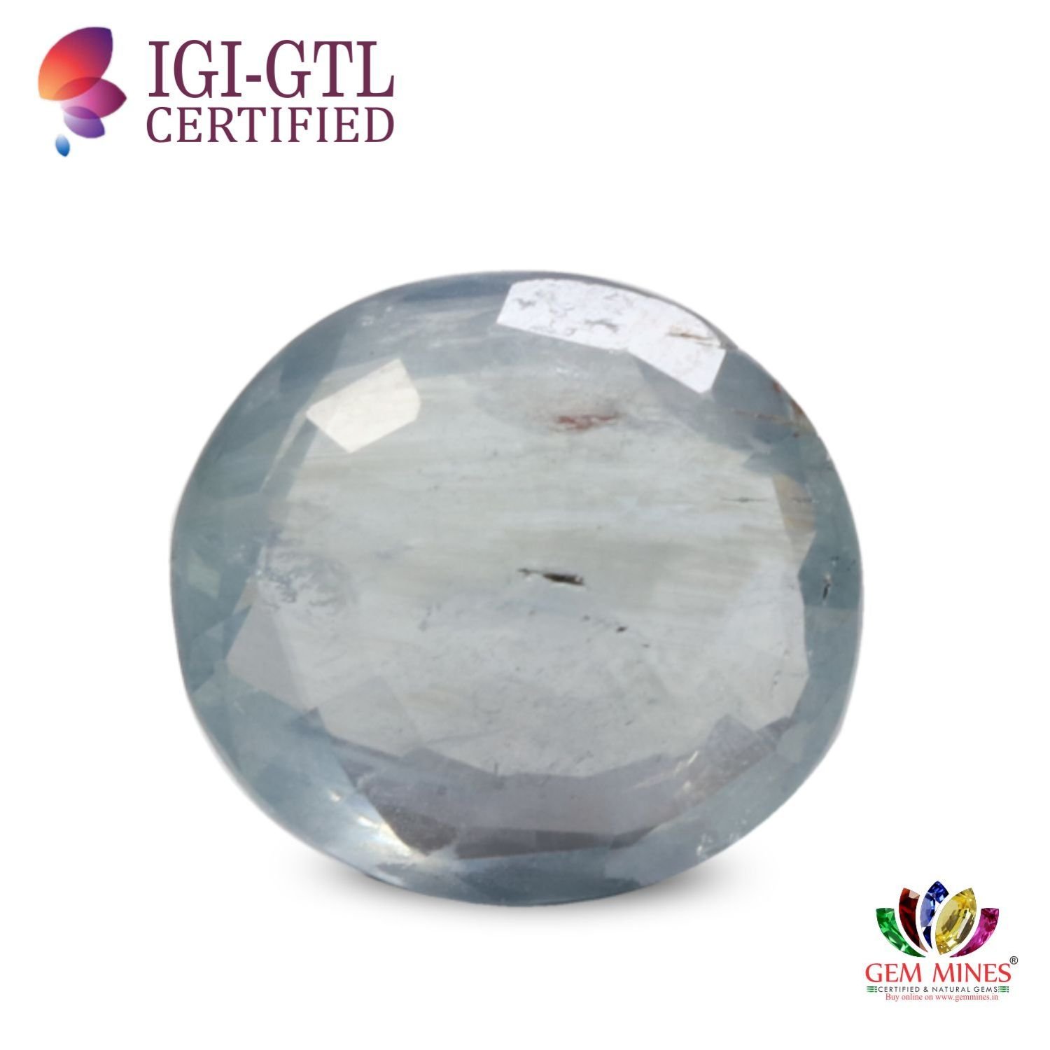 BSP5403 2 Blue Sapphire 4.58 Ct.
