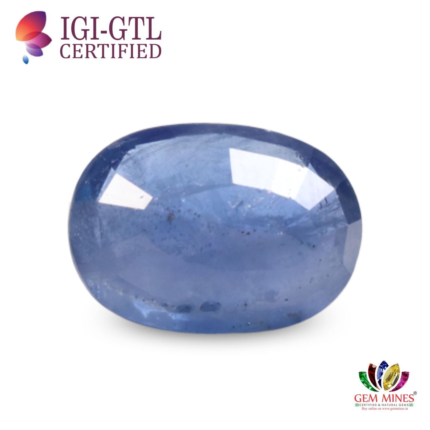 BSP5410 2 Blue Sapphire 4.77 Ct.