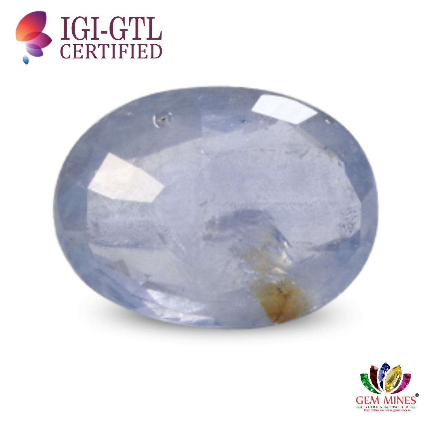BSP5430 2 Blue Sapphire 4.87 Ct.