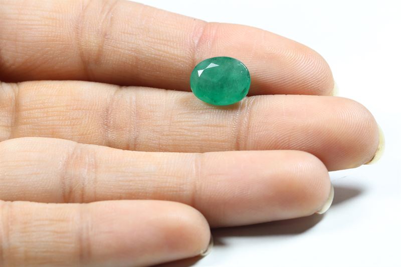 EMR6978 3 Emerald 3.53 Ct.