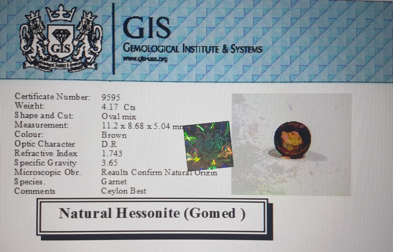 Hessonite 4.17 Ct.