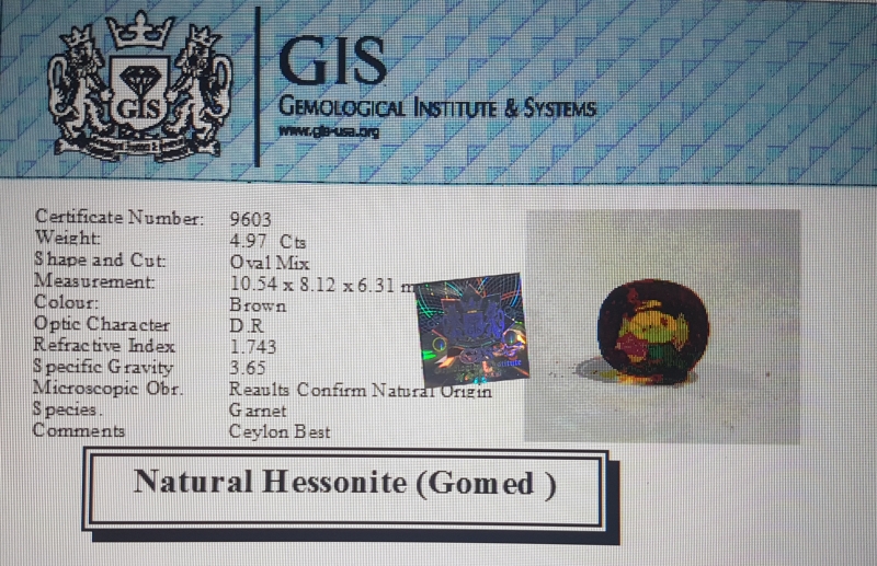 Hessonite 4.97 Ct.