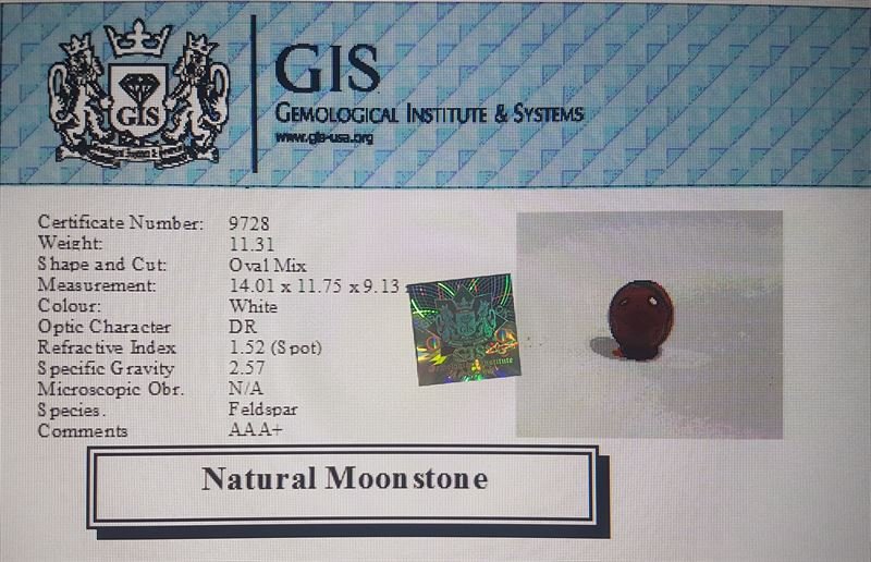 NMS623 4 Moonstone 11.31 Ct.