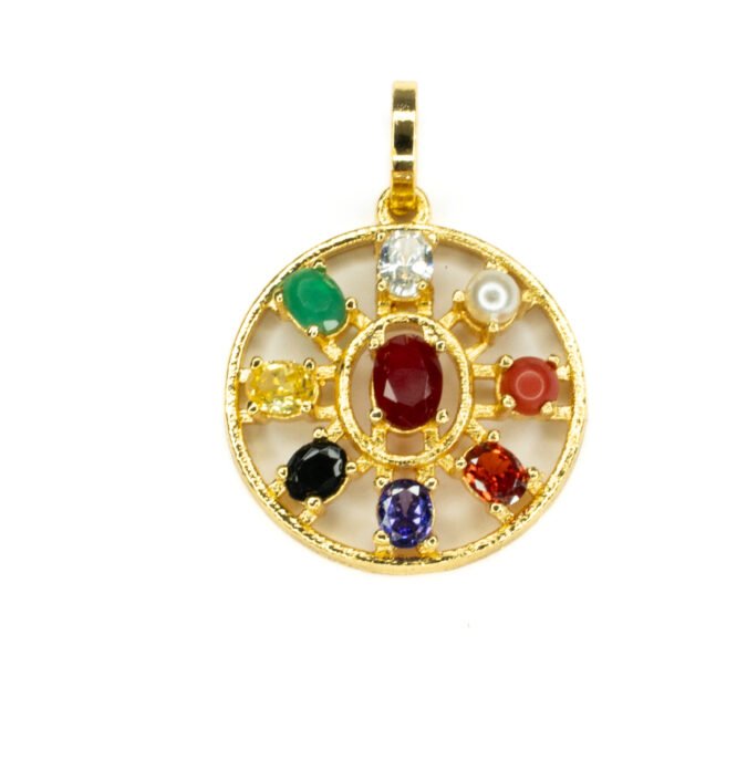 Navaratan pendant11 1 Navratan Pendant