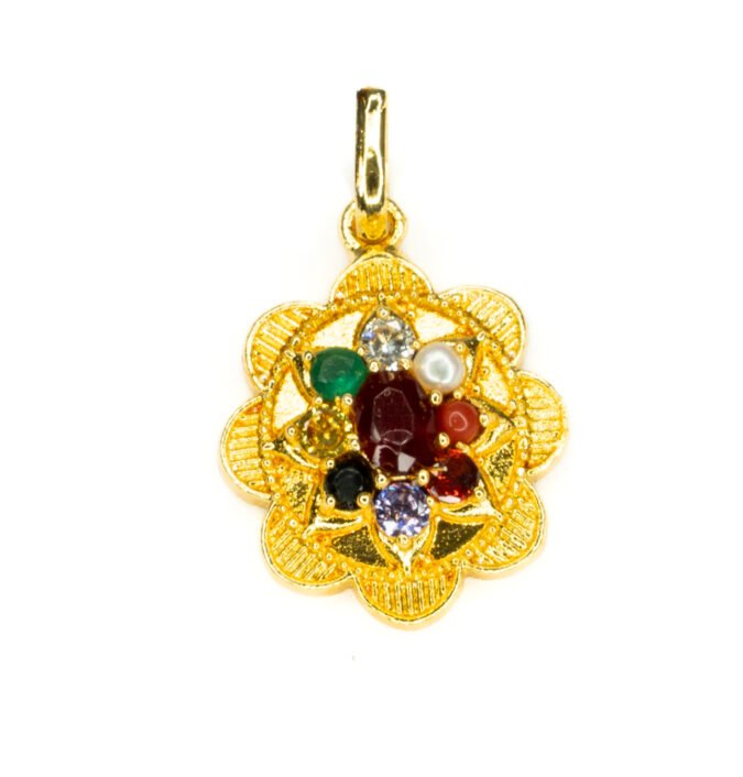 Navaratan pendant17 Navratan Pendant