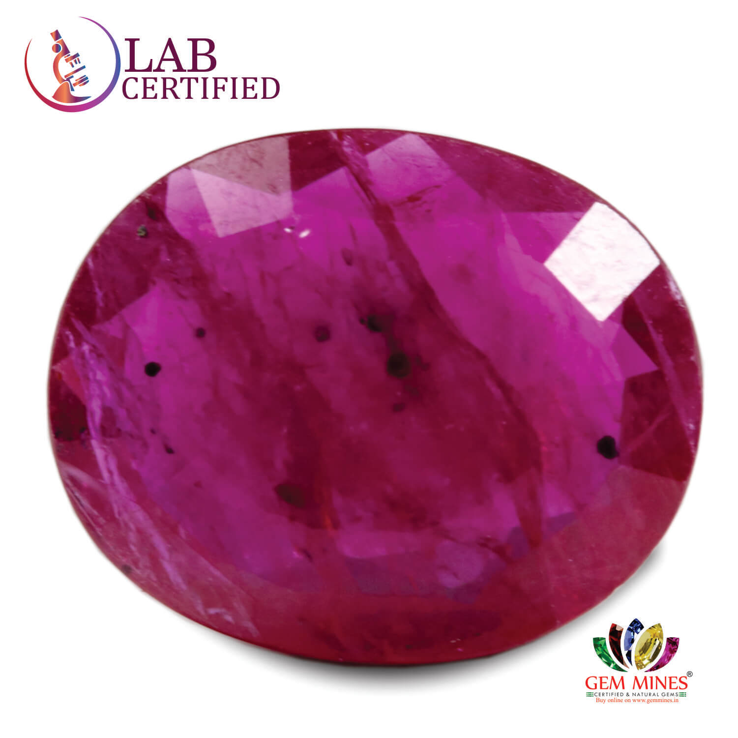 Ruby 3.49 Ct.