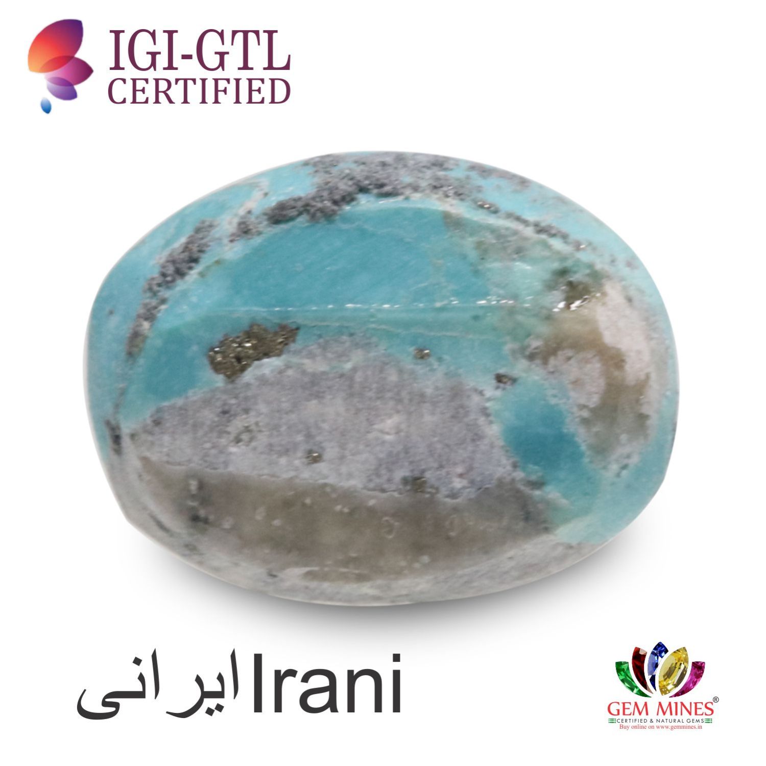 Turquoise (Irani) 7 Ct.