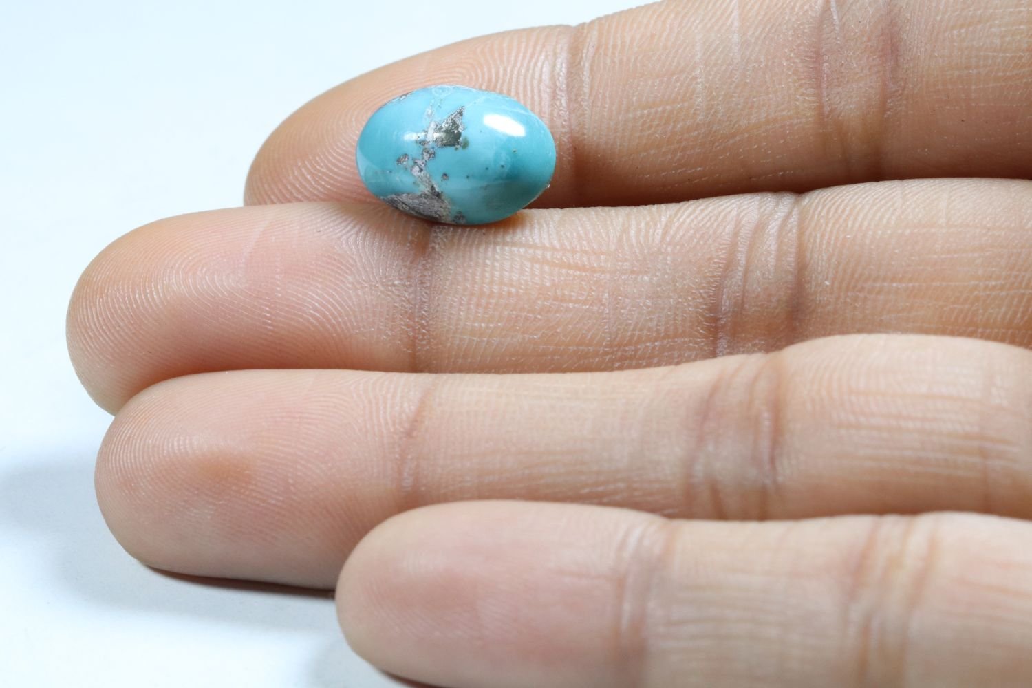 TUR374 3 1 1 Turquoise (Irani) 7.33 Ct.