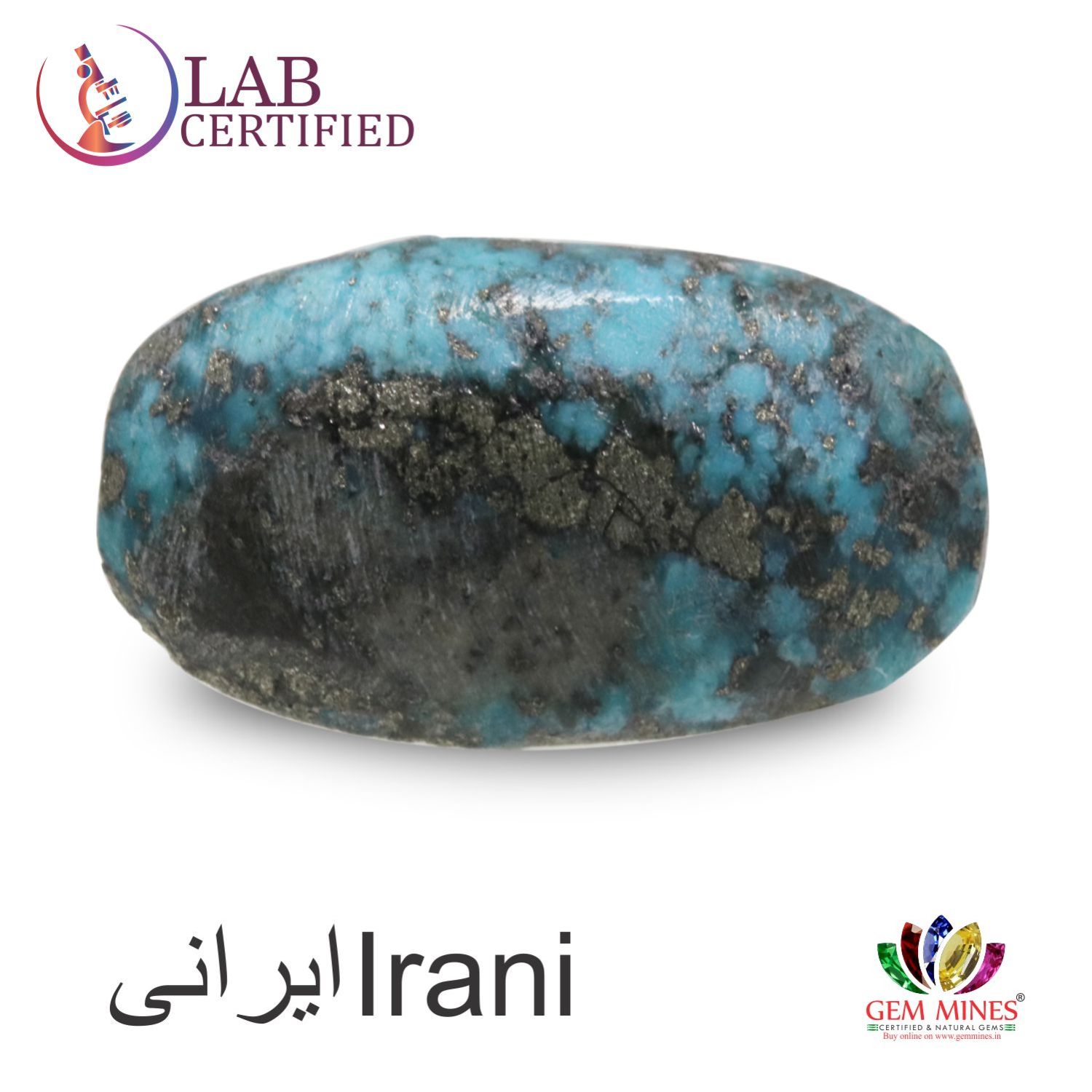 Turquoise (Irani) 9.9 Ct.