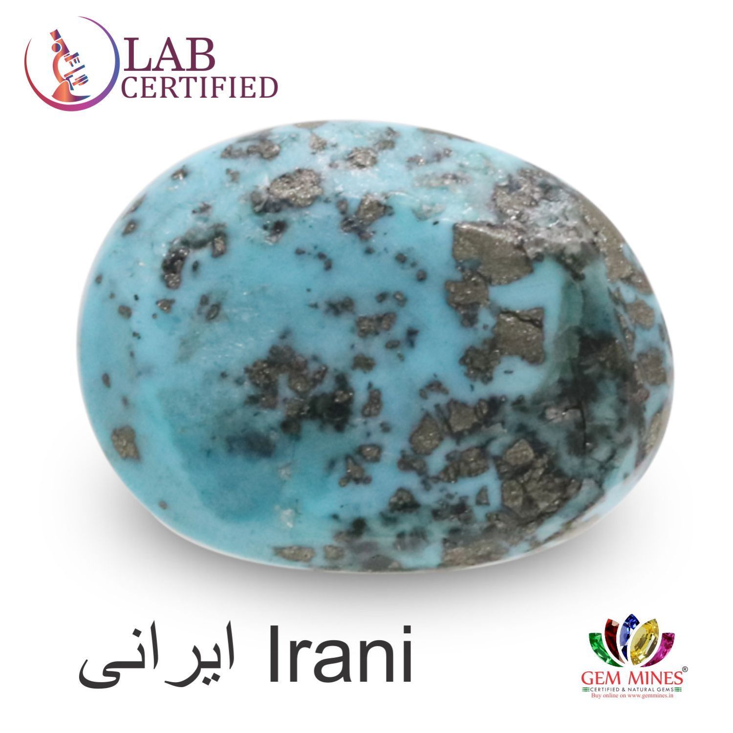 Turquoise (Irani) 13.66 Ct.