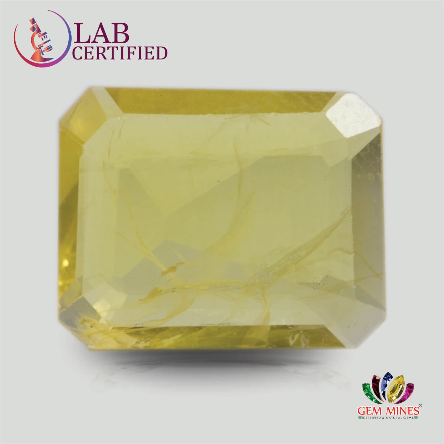 YSP5093 2 Yellow Sapphire 3.39 Ct.