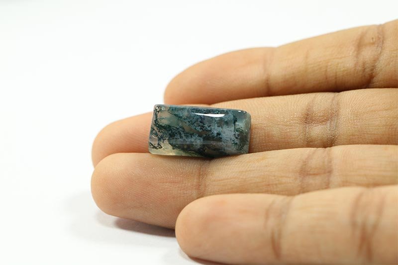 NSA12 3 Moss Agate 16.66 Ct.