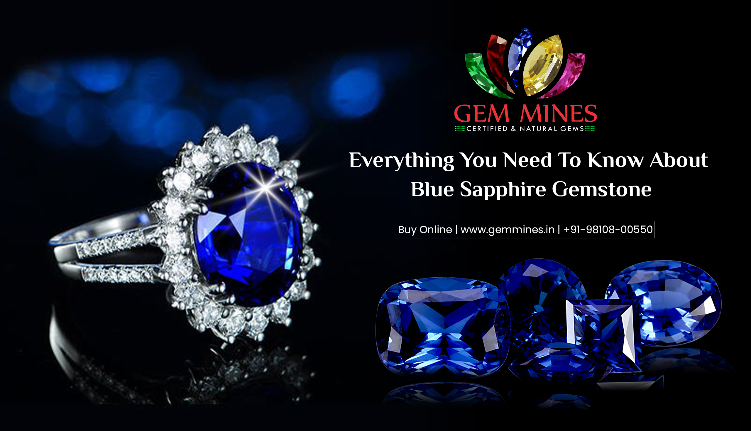 Blue Sapphire Gemstone : Everything You Need To Know