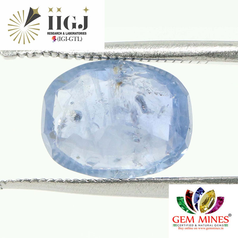 BSP7870 2 Blue Sapphire 4.1 Ct.