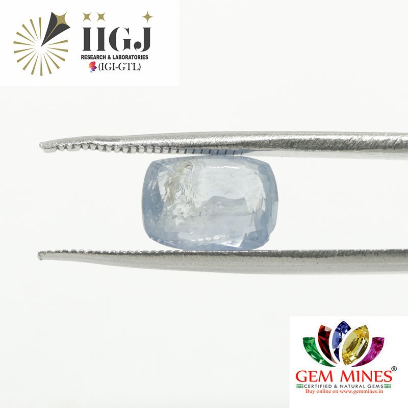 BSP8102 2 BLUE SAPPHIRE 4.08 Ct.