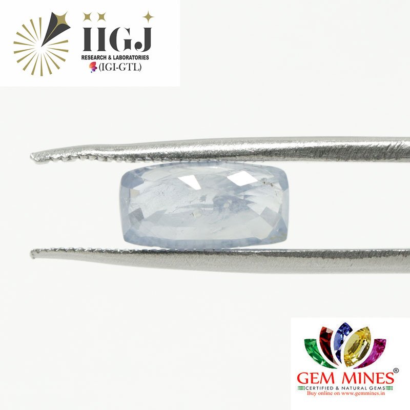 BSP8103 2 BLUE SAPPHIRE 4.18 Ct.
