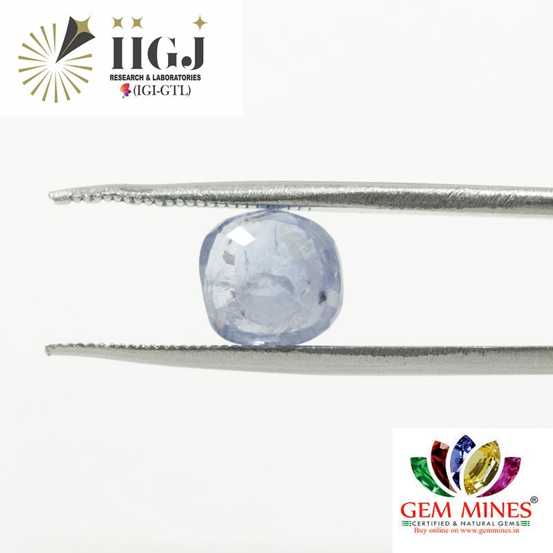 BSP8105 2 BLUE SAPPHIRE 3.98 Ct.