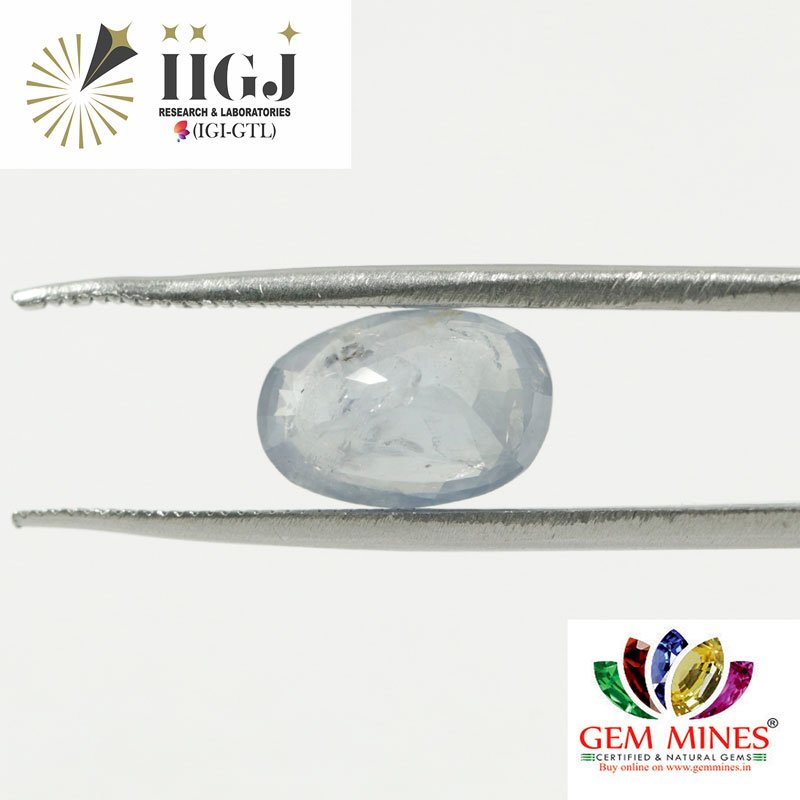 BSP8107 2 BLUE SAPPHIRE 4.46 Ct.