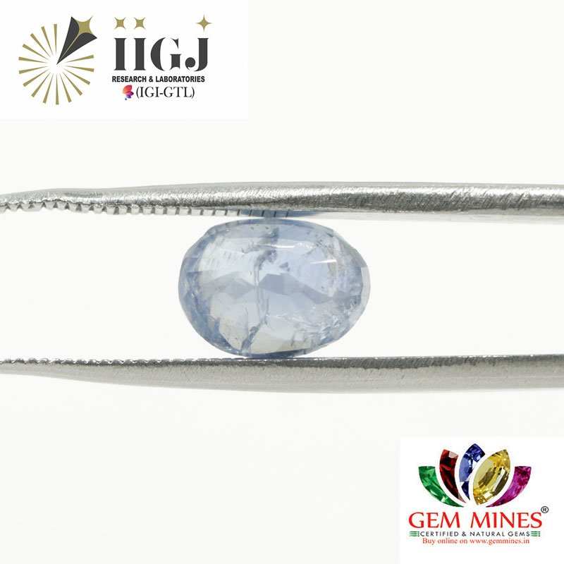 BSP8112 2 BLUE SAPPHIRE 4.11 Ct.
