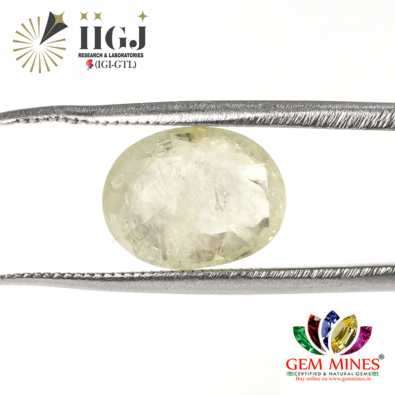 YELLOW SAPPHIRE 4.4 Ct. 3 YSP9583 2 YELLOW SAPPHIRE 4.4 Ct.