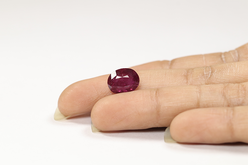 RUB5641 3 RUBY 5.14 Ct.