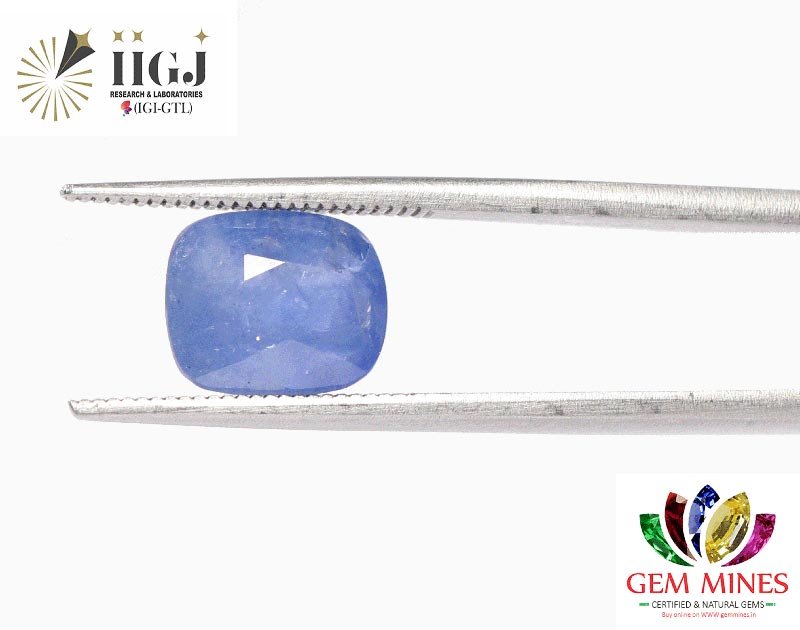 BSP9516 2 BLUE SAPPHIRE 3.84 Ct.