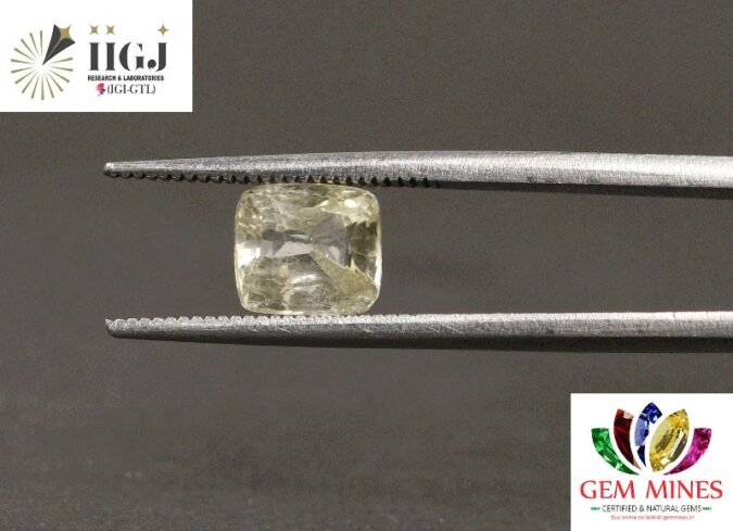 YSP10452 1 YELLOW SAPPHIRE 2.45 Ct.