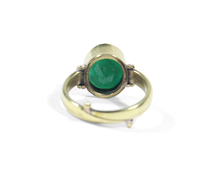 Natural Emerald (Panna) Ring (5+ Ratti)