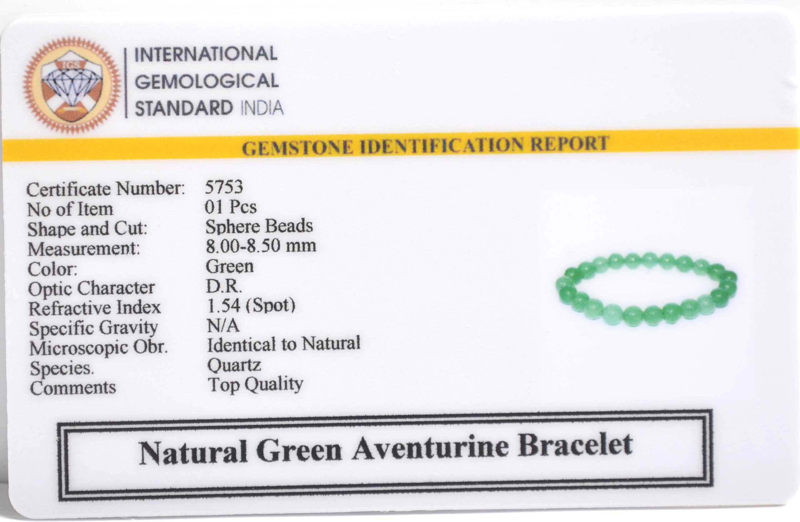 5753 scaled Green Aventurine Bracelet