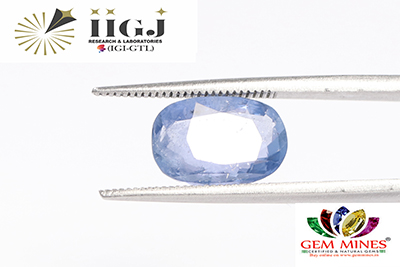 BLUE SAPPHIRE 4.49 Ct.